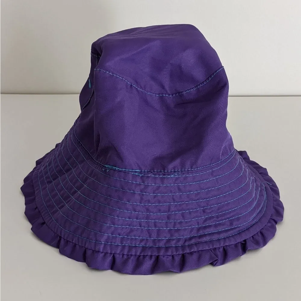 UV Skinz Purple Pink Reversible Bucket Sun Hat Toddler 3T-4T